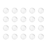 uxcell 6mm Solid Round Clear Glass Ball Boiling Stones Soda Lime Glass Beads 200pcs