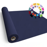 SMART&CASUAL 36 x 2,520 (210) Navy Blue Kraft Craft Paper Roll for Gift Wrapping Bulletin Board Bouquet Flower Kids Art Packing