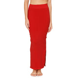 Zivame All Day Seamless Mermaid Saree Shapewear with Removable Drawcord for Women - Tango Red