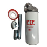 iFJF 1200KTF7018 Fuel Filter Spin-on Particulate Replacement for Transfer Pump FR112 FR1210G FR610G 18 GPM 3/4 with 1200KTG9075 