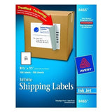 TrueBlock Shipping Labels, Inkjet, 81/2 x 11 Labels