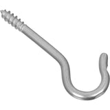 National Hardware N120-659 V2040 Ceiling Hooks in Zinc plated, 8 pack,#12, 1-11/16