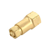 Western Enterprises 324 Brass Cylinder Adaptors, from CGA200 MC Acetylene to CGA510 POL Acetylene