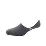 Peter England Cotton No Show MenS Plain Pattern Regular Socks Dark Grey