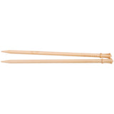 BRITTANY NEEDLES Brittany Single Point Knitting Needles 10Size 8/5mm, Brown