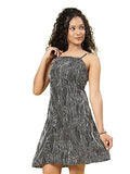Oomph! Women'S Western & Fusion Wear Dresses For Women Blue - Md897,Midnight BlueApparel,S