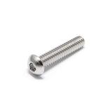 FOREVERBOLT FBMBHSCAPS61012P50 Metric Button Socket Head Cap Screw, M61 X 12mm Long, 188 Stainless Steel, Finish NL19, PK 50