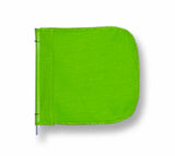 Checkers Industrial Safety Products Flagstaff FS9 Safety Flag, 12 Overall Length, 11 Overall Width, Green (Pack of 1)