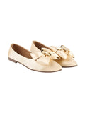 Shoetopia Women'S Block Heel Ballet Flats Golden,Golden,6,B0CQJVLJWN