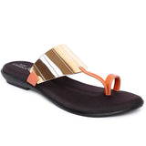 Ortho Joy Fancy Doctor Slippers | Stylish Chappal For Women | Comfortable Flat Sandals For Women,Brown,6,B0B7F4KPHJ