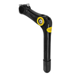 Relwears Black Quill Stem Adjustable 25.4mm Alloy Alum 180mm Reach 110 * 25.4 for Mountain Bike and Road Bike