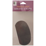 Stainless Steel Serrated Scraper
