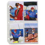 35Mm Ring Binder Photo Storage Pages - 3 1/2 X 5, Traditional Clear - Top Load, 11 1/4 X 8 1/8, 50/Bx, 52584