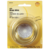 BRASS WIRE 16GA 25FT (Pack of 10)