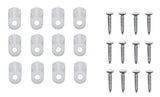 CLIP SCREEN PLASTIC WHT (Pack of 1)