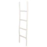 Theron White Wash Wood Ladder