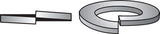 Split Lockwash Z 7/8 (Pack Of 1)