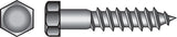 HX LAG SCRW Z 3/8X51/2 (Pack of 1)