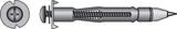 Drive Wall 118Dxs Bx100 (Pack Of 1)