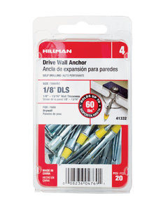 Anchor Drvwall1/8Dlscd20 (Pack Of 1)