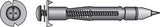 Drive Wall Anchor 1/8Dls (Pack Of 1)