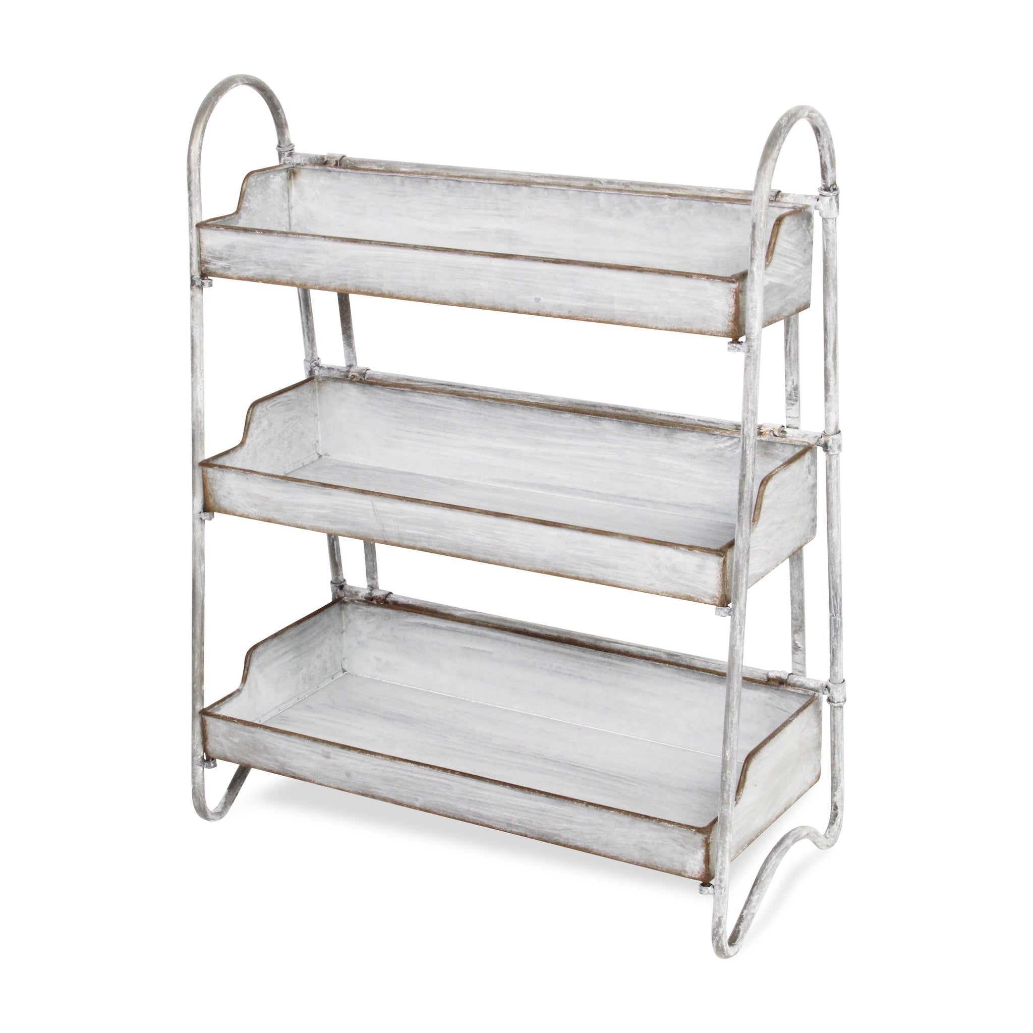 Emilia Metal 3 Tier Table Shelf