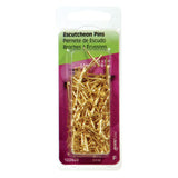 ESCUTCHEON PIN3/4X18BRS (Pack of 6)