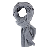 Bucky Gray Stripe Blanket Scarf