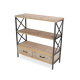 Onorato 3 Tier & Two Drawer Shelf