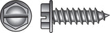 Hx Wh Sms Z 10X1 1/4 (Pack Of 1)