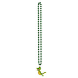 Beads w Bobble Alligator Medallion