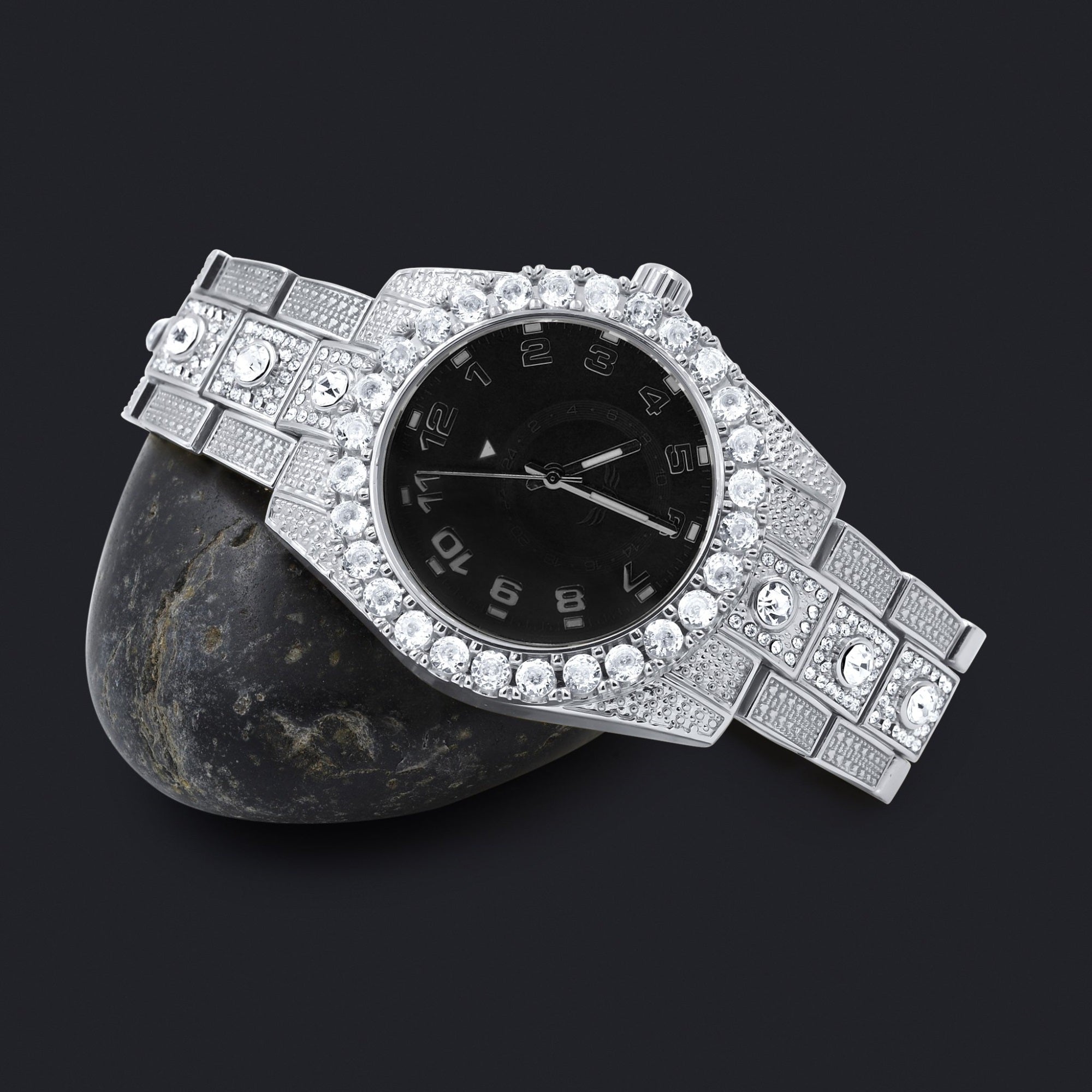 563017, Night Sparkler Hip Hop Metal Watch