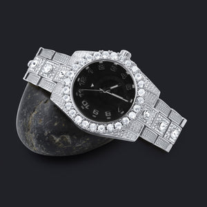 563017, Night Sparkler Hip Hop Metal Watch