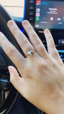 Sacred Heart Ring in 925 Sterling Silver