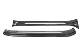 OLM LE Dry Carbon Fiber Door Sill Covers - 2015-2021 Subaru STI