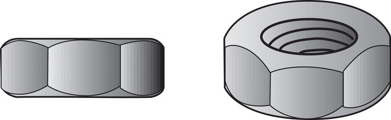 10# Fin Hx Nuts 5/16-18 (Pack Of 1)
