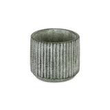 Arianthe Orb Patterned Cement Pot - Medium