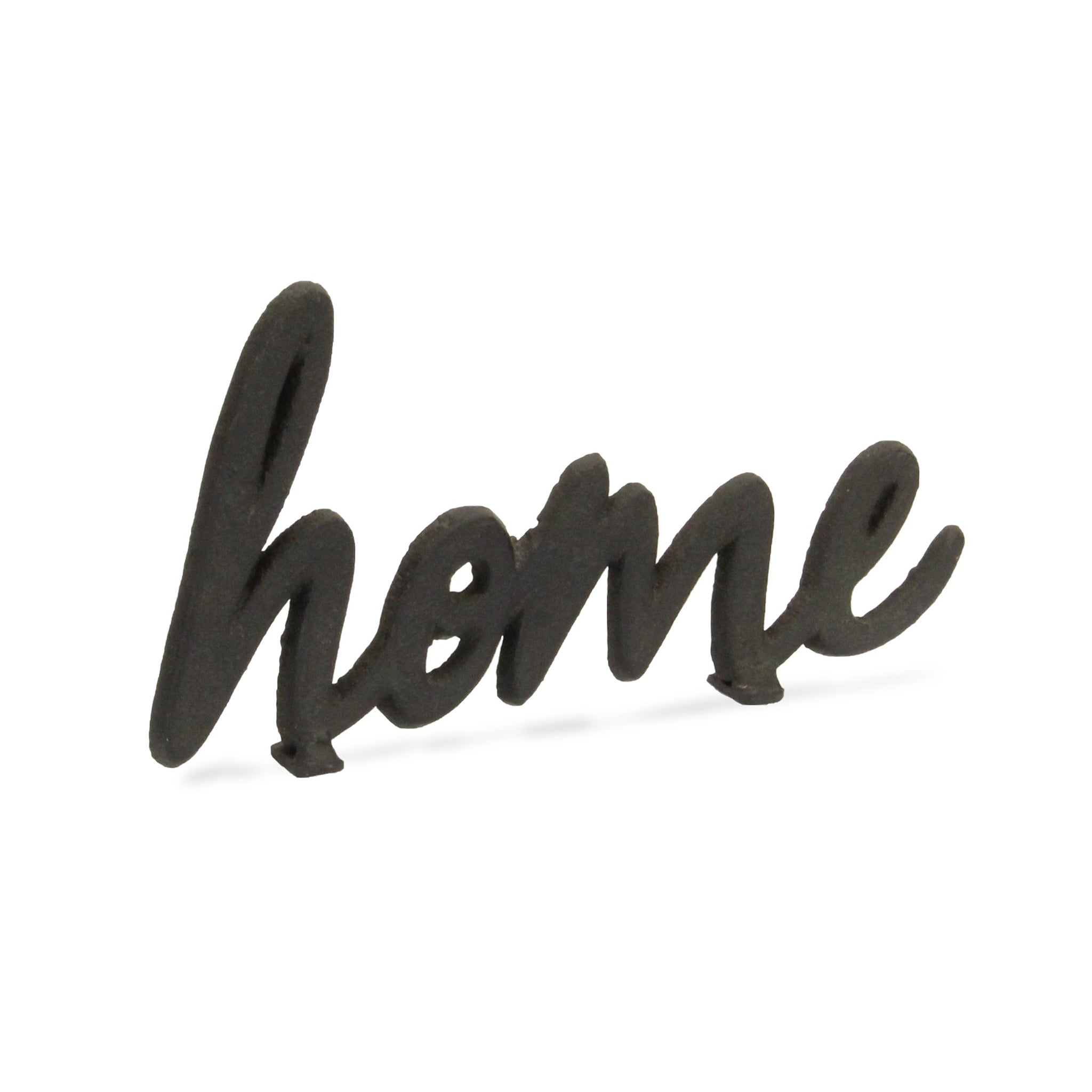 Roven Cast Iron Calligraphic Home Table Decor