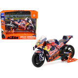 KTM RC16 Motorcycle #33 Brad Binder MotoGP Red Bull KTM Factory Racing 1/12 Diecast Model by New Ray