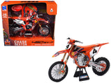KTM 450 SXF Motorcycle #4 Chase Sexton Red Bull KTM Factory Racing 1/12 Diecast Model by New Ray