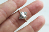 Sacred Heart Ring in 925 Sterling Silver