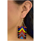 Geometric Beaded Earrings
