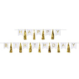 Happy Birthday Tassel Streamer, (Pack of 12)