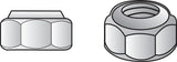 Nut Lock 10-32 Ss 100Pk (Pack Of 1)