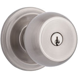 DRLK KNOB ENTRY STAFF SN (Pack of 1)