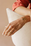 Maria Auspice Ring in Gold Vermeil