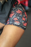 Women's High-Waisted Seamless Front Compression Training Shorts | Tactimingo