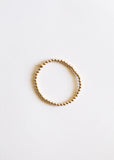 14k Gold Filled || Beaded Stretch Bracelet or Anklet