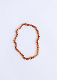 Polished Cognac Baltic Amber || Necklace