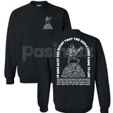 The Night That The Skeletons Came To Life Unisex Sweatshirt | Absurdist Spooky Cute Jumper | Niche Meme Apparel Gift